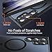 OWKEY for S23 Ultra Case 6.8'', Magnetic Samsung Galaxy S23 Ultra Case for Magsafe, [Shockproof Military] Translucent Back Slim Bumper Cover Phone Case Galaxy S23 Ultra Case, Black