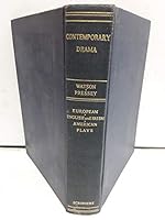Contemporary Drama 15 Plays B000NUHAA0 Book Cover
