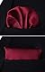 HISDERN Krawatten Burgund Herren Hochzeit Krawatte mit Einstecktuch Klassisch Business Krawatte & Taschentuch Set