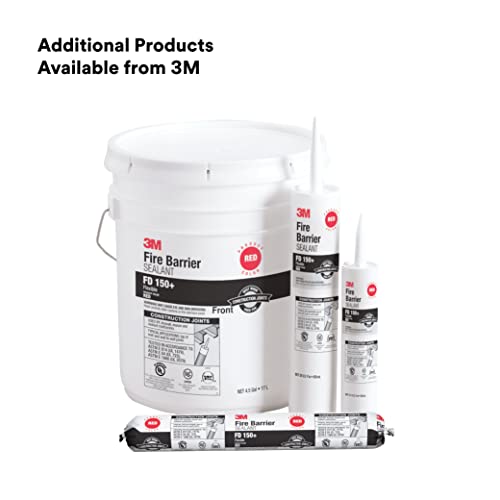 3M Fire Barrier Sealant FD 150+, Limestone Color, 20 fl oz Sausage Pack - image 7