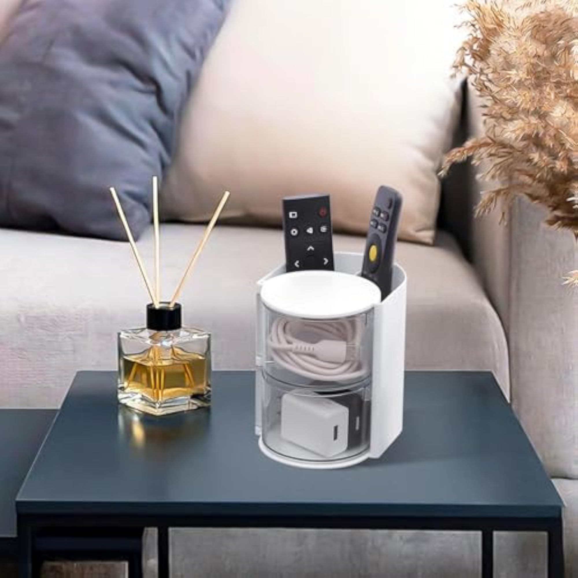 Hair Accessories Organizer with Brush Holder