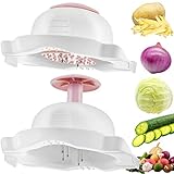 2 Pieces Food Safety Holder Mandoline Slicing Tool, Food Slicer Cutter Finger Guard for Mandoline...