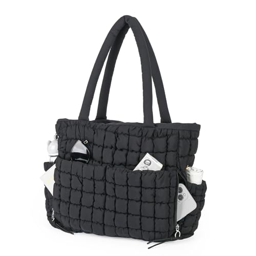 Bolso tote acolchado Herald para mujer miniatura 1
