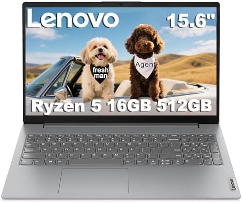 Lenovo Laptop V15 for Business and Student (15.6" FHD Anti-Glare,...