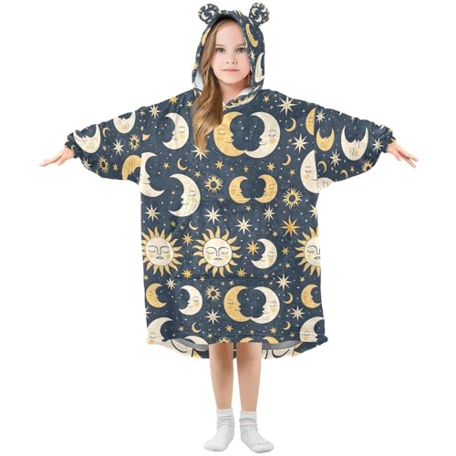 Couverture à capuche enfants fini le froid avec ce sweat polaire géant