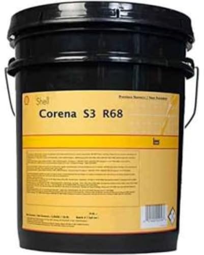 Image of SHELL CORENA S3R 68 - Synthetic Compressor Oil - Lubricant for Rotary Sliding Vane & Screw Air Compressors