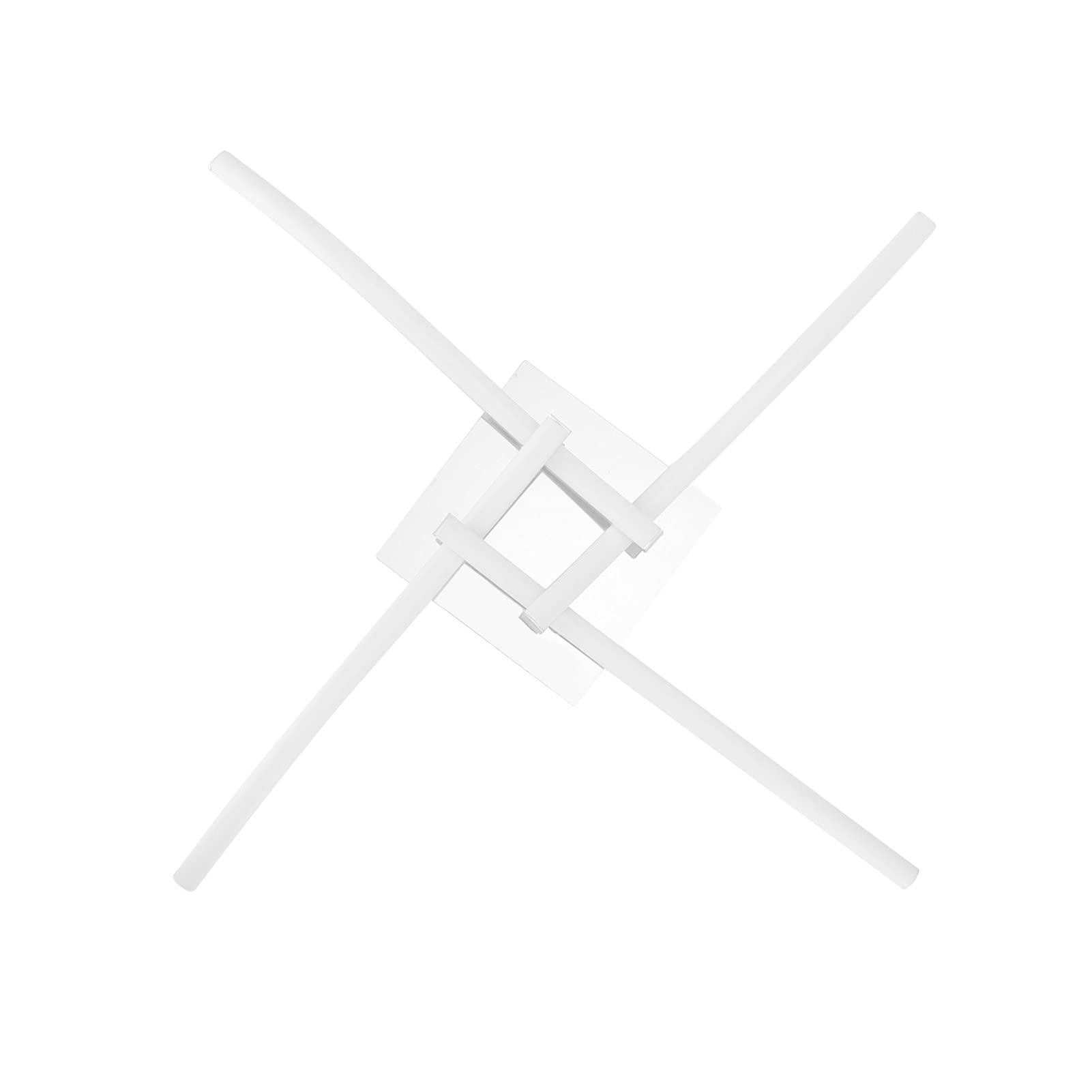 Plafón 25W Luminaria Ondulada Moderna