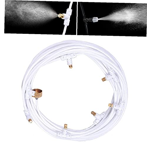 Odoukey Misting Koelsysteem Outdoor Tuin 18 m Misting Line Accessoires Uitgerust met Nozzles Outdoor Mister voor Patio - Afbeelding 6