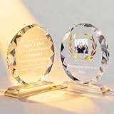 Trophée Personnalisable en Cristal Gravé - Gravure sur Mesure pour...