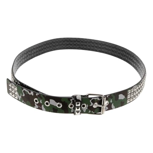 Men Adjustable Camouflage Belt for Casual Formal Wear Stylish Trouser Accessory for Gentlemen for Him Camouflage