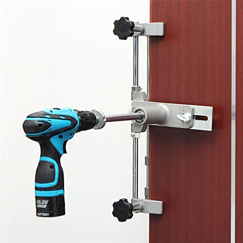 Kit d'ouverture de trou de serrure de porte pour aligner une mortaise sans dévier