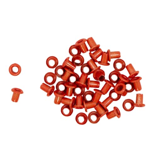 Craftelier 8435487550199 Mini Eyelet, red, 0.5 cm