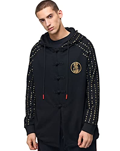 Niepce Inc Japanese Kanji Graphic Hoodies for Men2