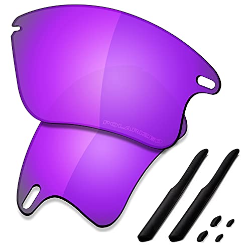 Image of SAUCER Premium Replacement Lenses & Rubber Kits for Oakley Fast Jacket XL OO9156 | Fast Jacket XL Low Bridge Fit Sunglasses