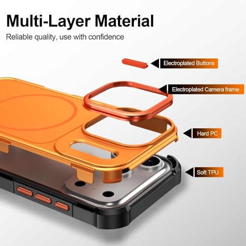 Coque iPhone 15 Pro Max silicone noir magnétique antichoc - 3