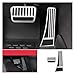 Car Pedals Fit For BYD Seal 6 Sealion 7 2024 DENZA D9 Accelerator Pedal Cover Brake Rest Pad No Drill Skid Guards