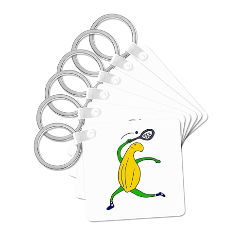 3dRose, Cute Funny Squash vegetable Playing Squash Sports Cartoon, set