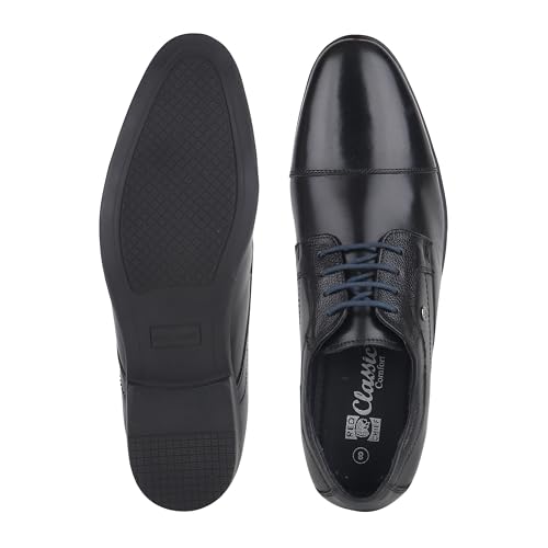 Image of Red Chief Leather Formal Derby Shoes for Men
