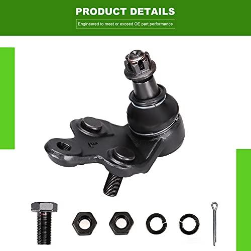 Scitoo 10Pcs Suspension Kit Front Lower Control Arm With Ball Joints Front Inner Outer Tie Rods Front Rear Sway Bar Link Fit 2002 2003 For Toyota Camry For Lexus Es300 #TOP2