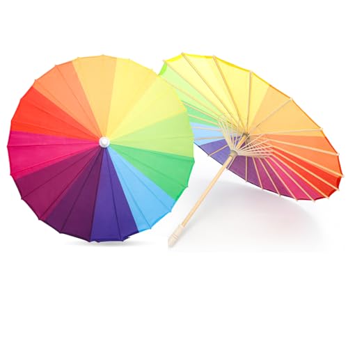Rainbow Pride Parasol
