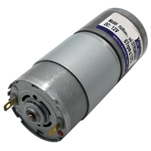 Moteur de réduction CC DZ-37RGM555Z photovoltaïque avec engrenages en métal