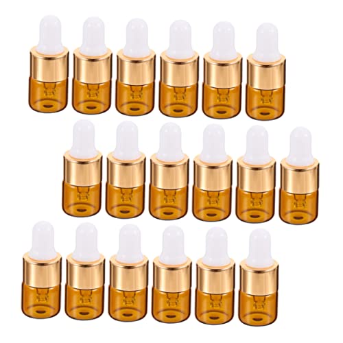 FOMIYES 25 Uds Pequeña Botella De Aceite Esencial Mini Botella Cuentagotas Cuentagotas Dispensadores Para Aceites Esenciales Loción En Aerosol Pipeta Contenedor De Líquido De Viaje