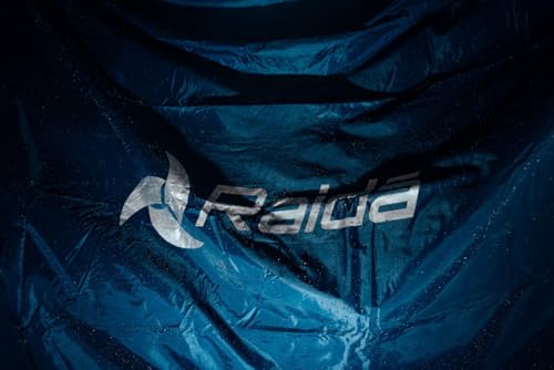 Image of Raida RainPro Bike Cover for Bajaj Pulsar 150 (Navy Blue) Waterproof | Dustproof | with Mirror Pockets