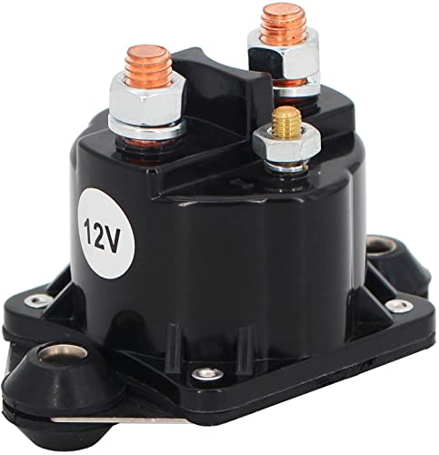 LActrical Solenoid for Mercury Marine 12 Volt 4-Terminal Isolated Base 89-817109A1 89-817109A2 89-817109A3