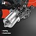 A-Premium Front Windshield Wiper Motor Compatible with Jeep Grand Cherokee, Compass, Patriot & Dodge Durango, Dart, Caliber & Cadillac ATS & Acura MDX & Mazda CX-5, 5-Pin, Replace# 5303780AE