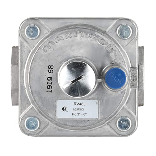 WOLF 1/2" NPT Natural Gas Pressure Regulator 3" to 6" Water Column