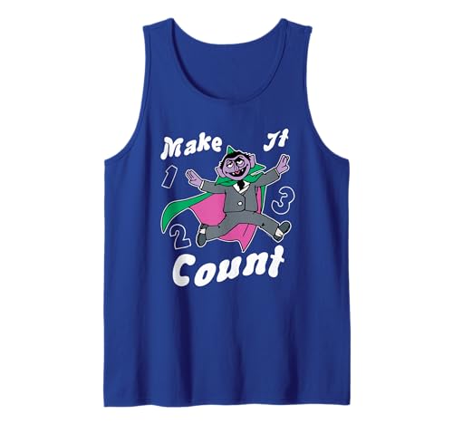Débardeur Sesame Street Make It Count contre la chaleur avec un look rétro