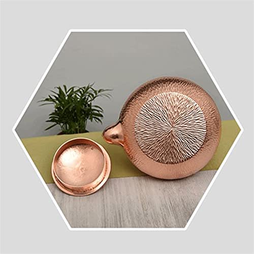 Tetera eléctrica tradicional de cobre 1.2L miniatura 5