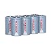 Tenergy 10000mAh NiMH D Battery, Rechargeable High Capacity D Size Battery, High Drain D Cell Batteries for Flashlight, 8-Pack - UL Certified