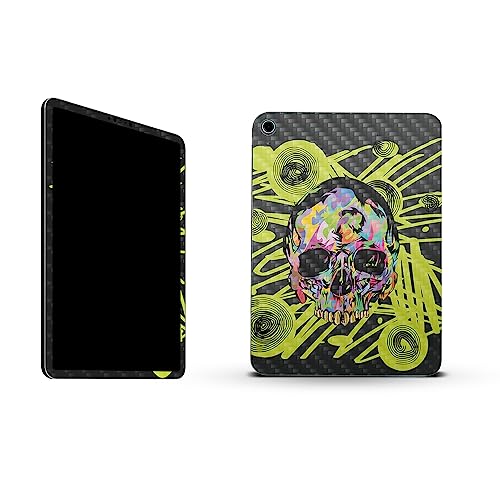 Image of MightySkins Carbon Fiber Skin Compatible with Apple iPad 10.9 inch 10th Gen (2022) Full Wrap Kit - Remains | Protective, Durable Textured Carbon Fiber Finish | Easy to Apply | Made in The USA