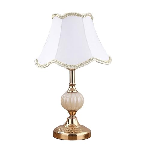 Zeng25liangOu-12 Bedside Lamps Simple Glass Desk Lamp Unique Study Bedroom Bedside Warm and Cozy