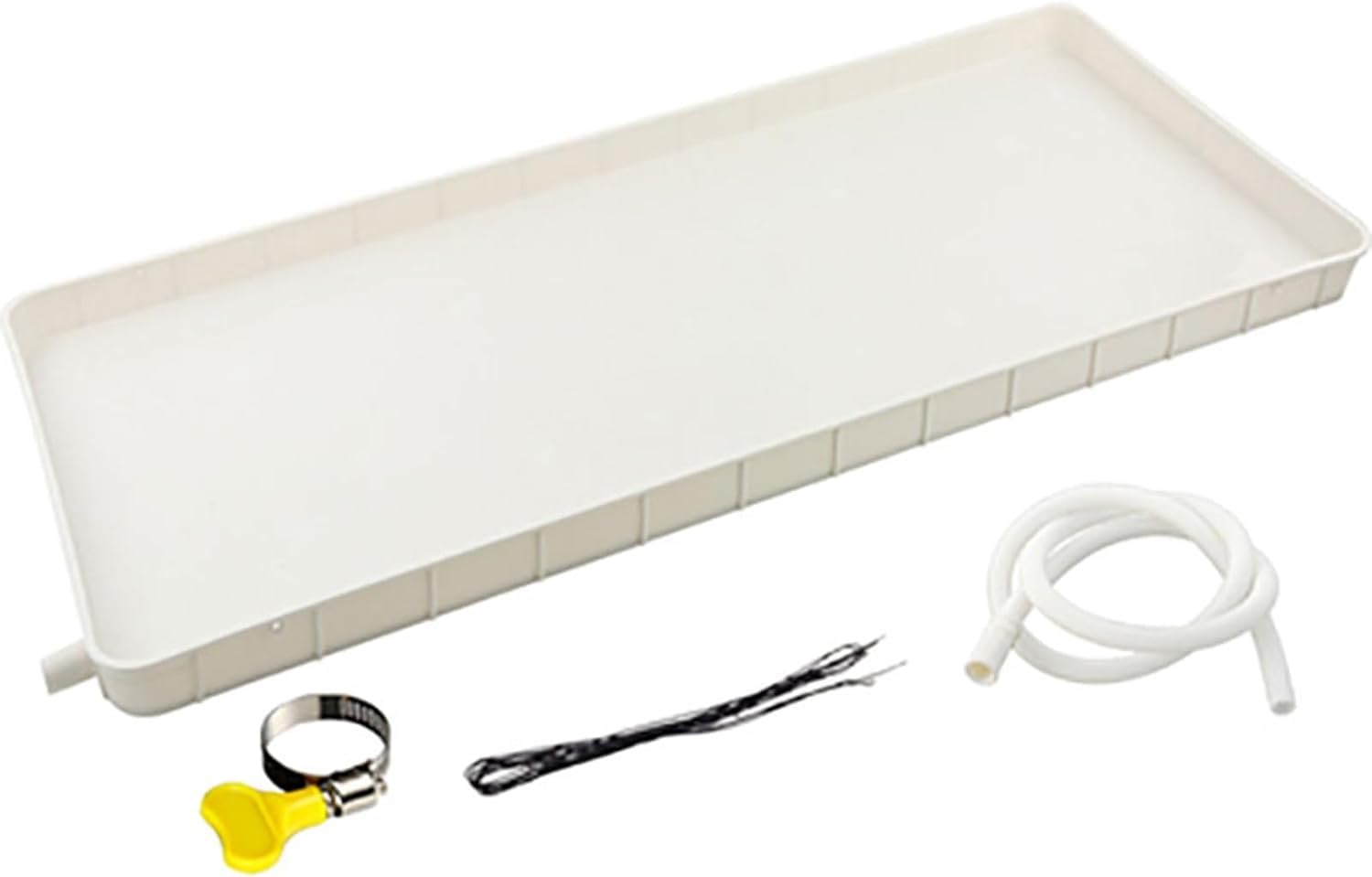 Vassoio di Scarico Universale per condizionatori d'Aria - Vassoio di Scarico per condizionatori d'Aria da Finestra, Cuscinetto di Raccolta dell'Acqua in Materiale PP, Kit di Scarico della co