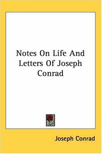 Notes On Life And Letters