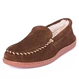Minnetonka Men's Pile Lined Hardsole Slipper