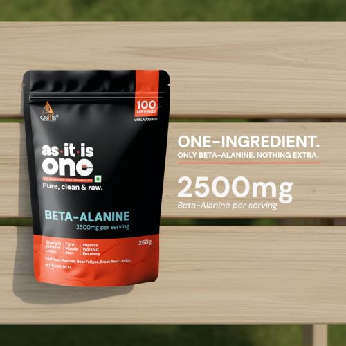 Asitis Nutrition Store AS-IT-IS One Beta Alanine Unflavoured 250g - Image 5