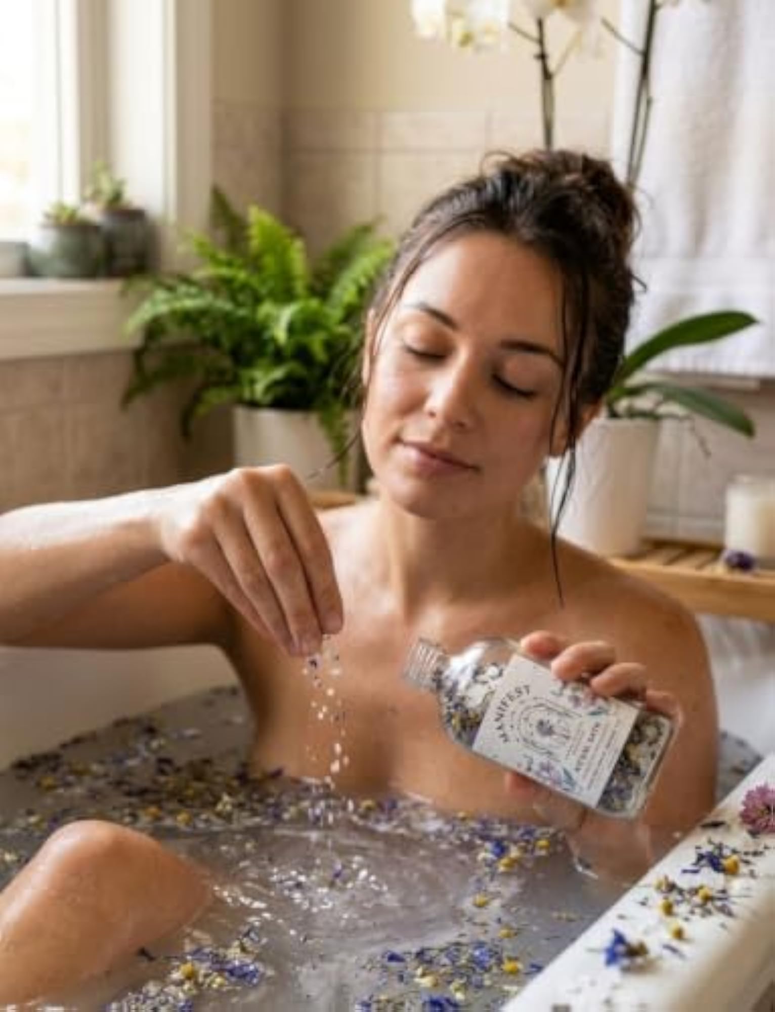 Manifest Ritual Bath Salt, Aura Cleansing