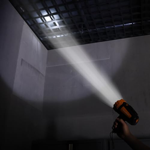 EverBrite Powerful Rechargeable Spotlight, 500lm LED Flashlight with Adjustable Stand, Perfect for Outdoor, Work, Emergency by EverBrite - Image 6