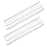 Holibanna 8個 公仔用フェイクアイラッシュ 黒 茶 金色ストリップ付き 接着剤不要の人形用まげアクセサリーで キュートな仕上がり