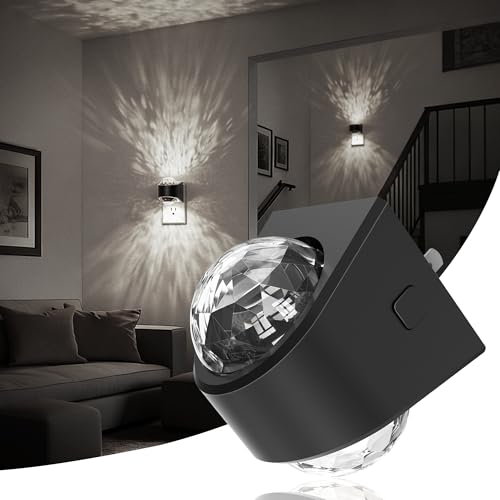 Image of JandCase Night Lights Plug into Wall, Star Projector Night Light with 5000K Daily White, Automatic Galaxy Nightlight Plug in with Light Sensor for Bathroom Hallway Room Decor