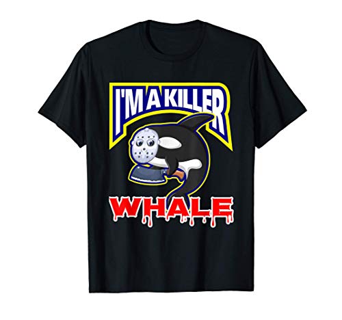 Fun Horror Killer Whale Orca Halloween Sea Animal Ocean Gift T-Shirt