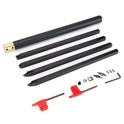 Outils de tournage du bois en acier forgé avec accessoires - 5