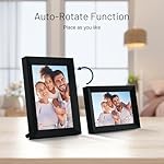 Anna Bella Digital Picture Frame 10.1 Inch IPS HD Touch Screen WiFi Smart Digital Photo Frame with Auto-Rotate, Easy Setup to Share Photos or Videos Remotely via AiMOR APP Black - Image 4
