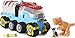PAW Patrol Dino Rescue Dino Patroller motorizado vehículo del Equipo con Figuras exclusivas de Chase y T-Rex