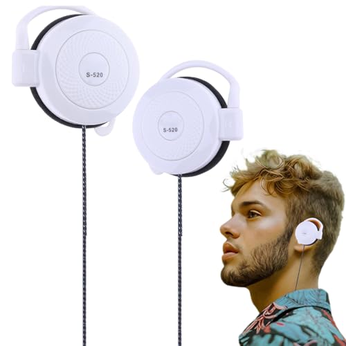 【Eccellente qualità del suono】: con una qualità del suono stabile, prestazioni eccellenti e una funzione di commutazione, puoi utilizzare comodamente gli auricolari con clip cablati.