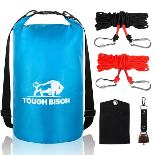 Tough Bison Bear Bags for Food Backpacking Bear Bag Hanging System Bear Canister for Backpacking Food Bag Camping Food Bag Hiking, Camping (Blue)