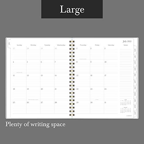 Academic Planner 2021-2022, Cambridge Weekly & Monthly Planner, 8-1/2" X 11", Large, For School, Teacher, Student, Ambrosia (1554-905A) (1554-905A-22) #TOP2